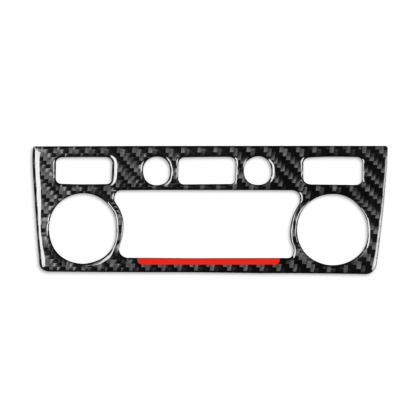 Schalttafelabdeckung Trims Für 5 Series E60 2004 2005-2007 Front Overhead Licht Panel Abdeckung Trim Aufkleber Carbon Fiber Schalttafel Abdeckungen Aufkleber(C) von JTWMEU