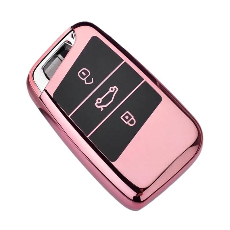 Schlüsselbox Cover Für VW Für Magotan Für Passat Für B8 Für Skoda Für Superb Für A7 TPU Auto Fernbedienung Schlüssel Abdeckung Shell Fob Schlüsselhülle Cover(3) von JTWMEU