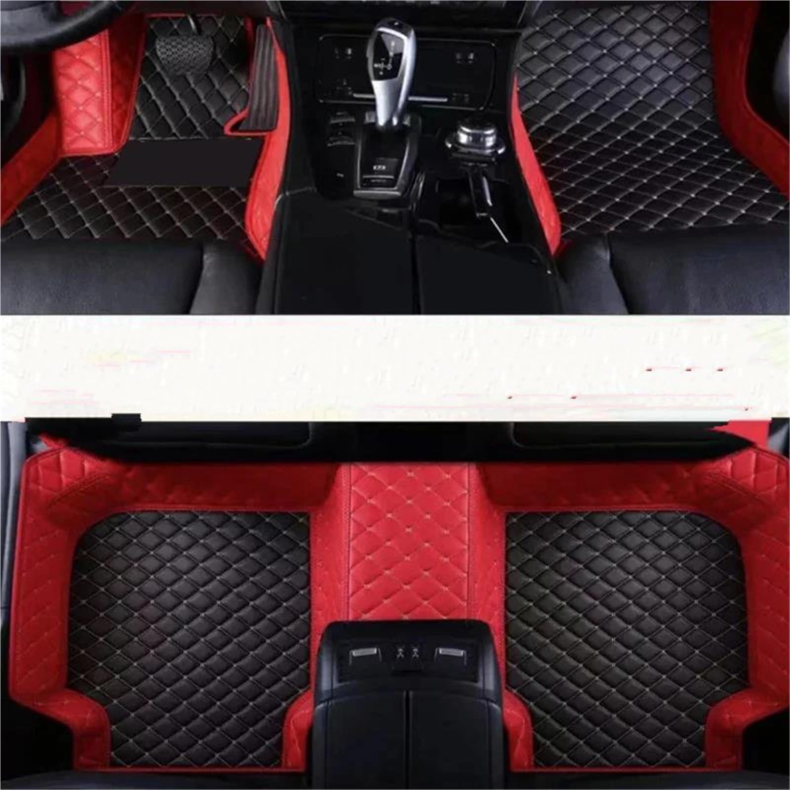 Auto-Fußmatte, Auto-Teppich, Teppichzubehör, Styling, Innenausstattung, Teile Für Ford Für Puma, Alle Modelle LHD(3PC Floor MAT25) von JTWMTY