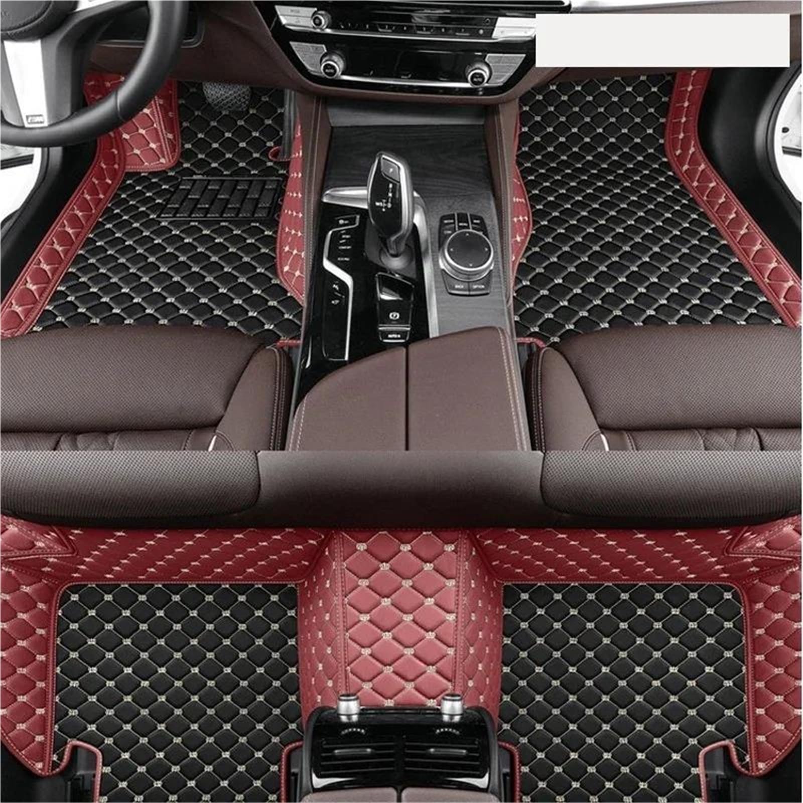 Auto-Fußmatten Für Toyota, Für Corolla, Für Touring Sports, Für Kombi Leder-Bodenteppiche, Matten, Zubehör, LHD(1set floormat1520) von JTWMTY