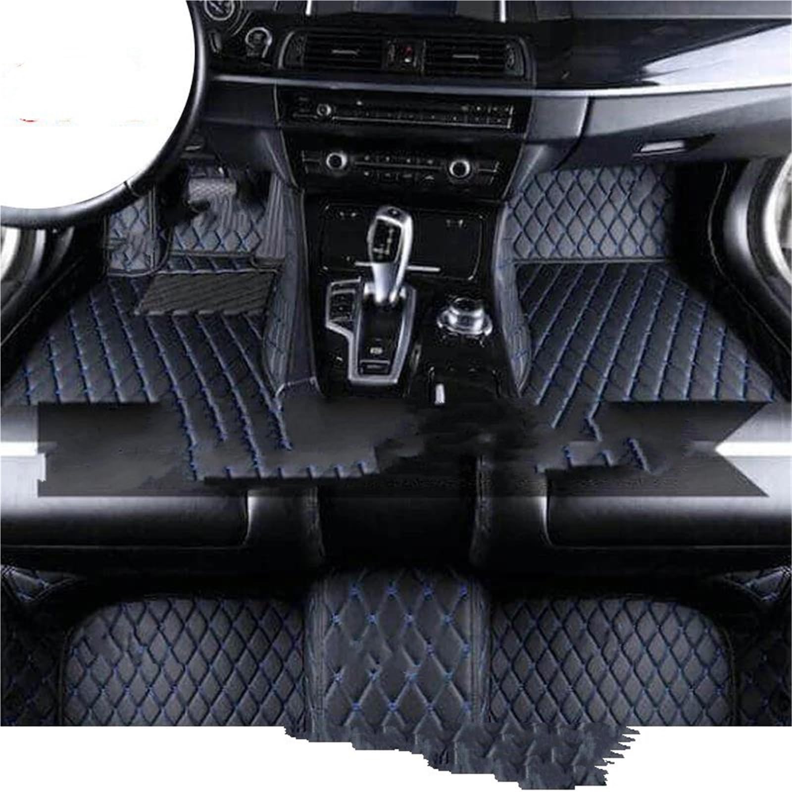 Leder-Autofußmatten Für Land-Rover, Für Range-Rover, Für Evoque 2012–2015, Teppiche, Polster, Innenausstattung, Zubehör, LHD(Style4) von JTWMTY