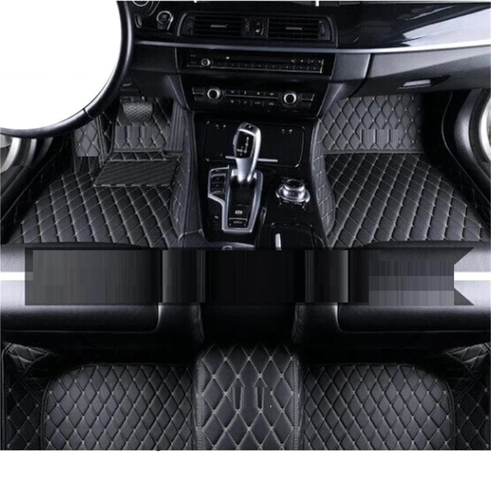 Leder-Autofußmatten Für Land Rover, Für Range Rover, Für Evoque 2012–2015, Teppiche, Polster, Innenausstattungsteile, Zubehör, LHD(Style2) von JTWMTY