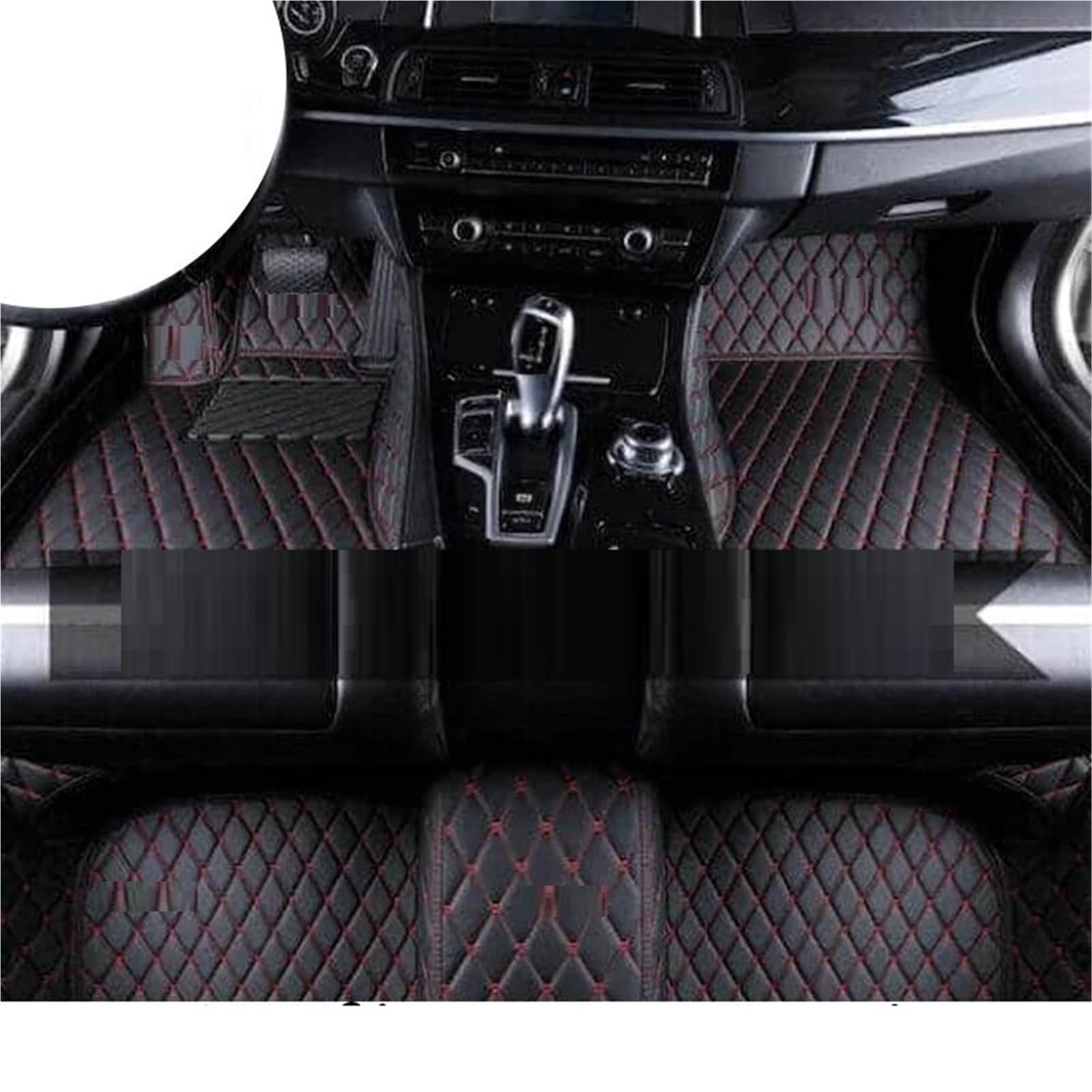 Leder-Autofußmatten Für Land Rover, Für Range Rover, Für Evoque 2012–2015, Teppiche, Polster, Innenausstattungsteile, Zubehör, LHD(Style3) von JTWMTY