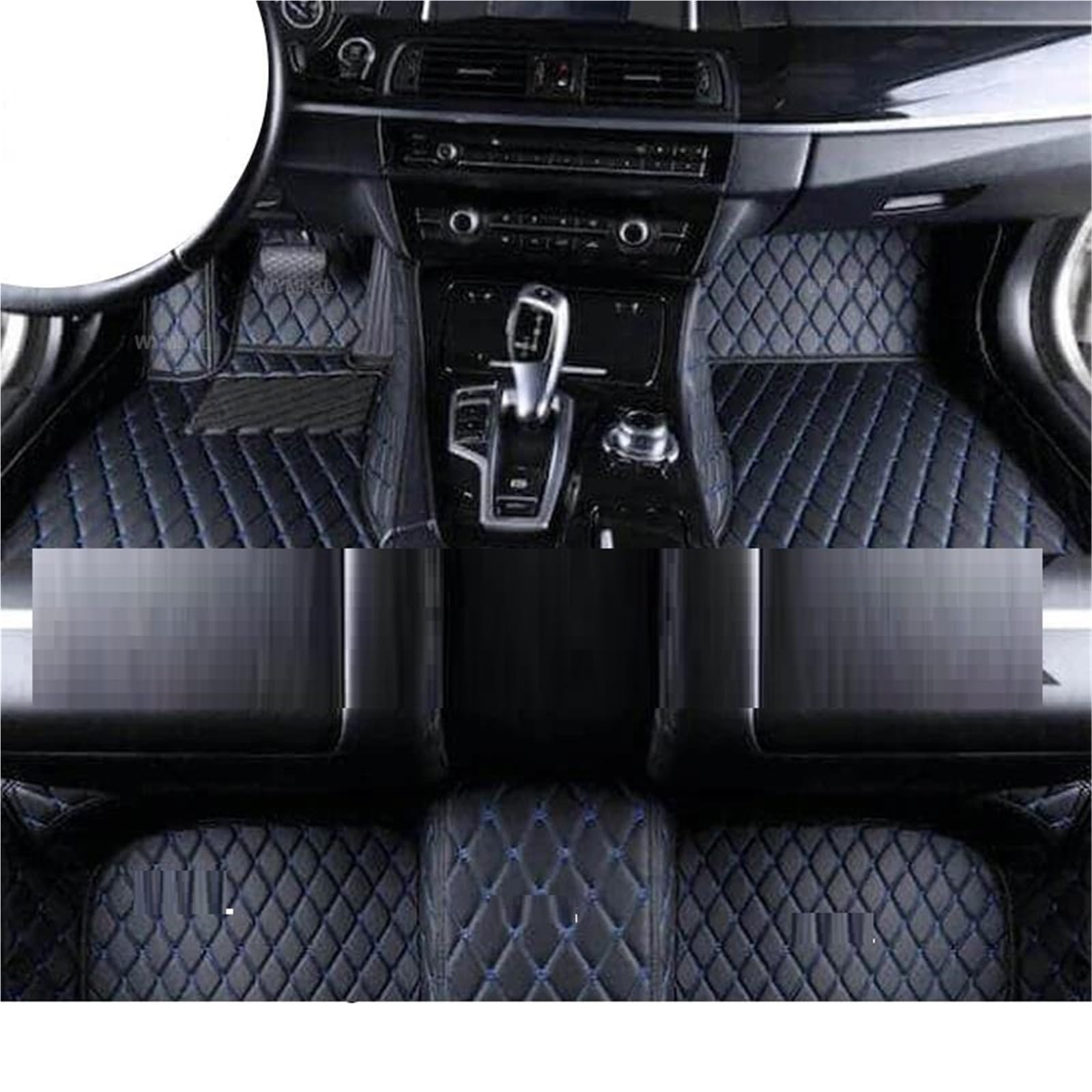 Leder-Autofußmatten Für Land Rover, Für Range Rover, Für Evoque 2012–2015, Teppiche, Polster, Innenausstattungsteile, Zubehör, LHD(Style4) von JTWMTY