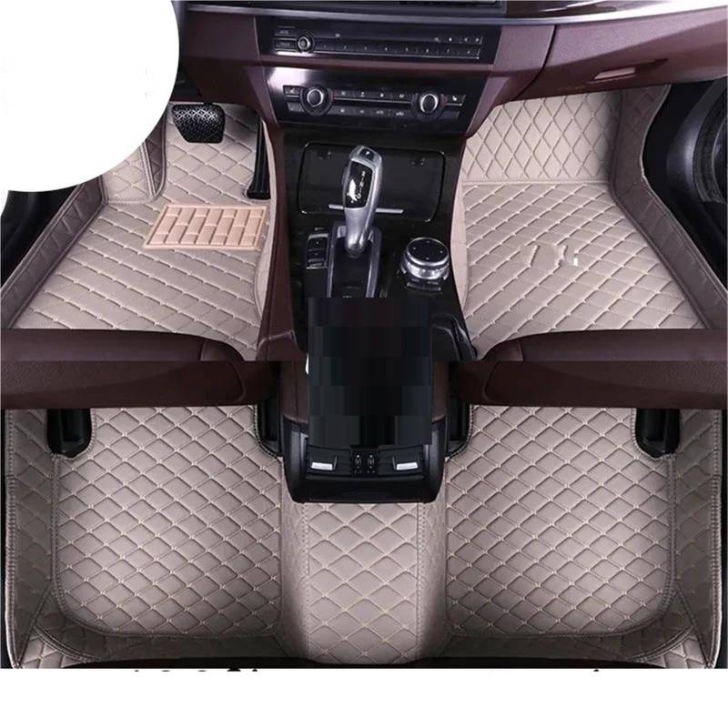 Leder-Autofußmatten Für Land Rover, Für Range Rover, Für Evoque 2012–2015, Teppiche, Polster, Innenausstattungsteile, Zubehör, LHD(Style5) von JTWMTY