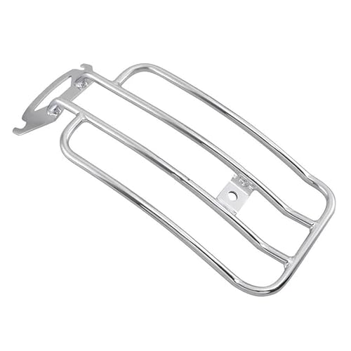 Gepäckträger hinten Motorrad Chrome Hinten Solo Sitz Gepäckträger Für Für Road King Für Electra Für Road Glide FLHR FLHTC FLHT 98-06 Motorrad Gepäckträger von JTYQWD