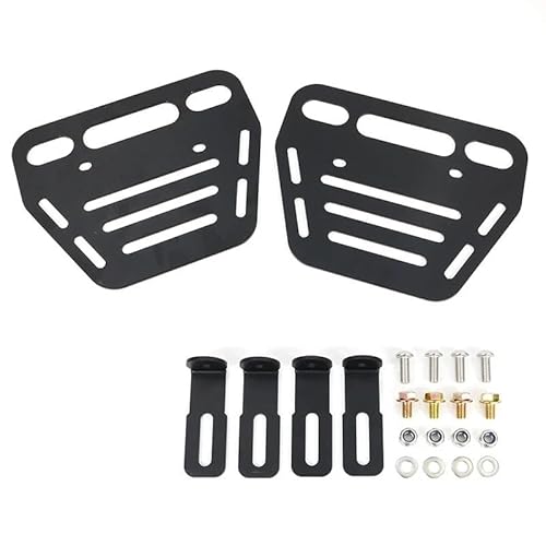 Gepäckträger hinten Motorrad Gepäck Rack Klammern Seite Tasche Halterung Für Ducati Für Scrambler 620 800 Für Klassische 800 Für Urban Enduro Motorrad Gepäckträger von JTYQWD