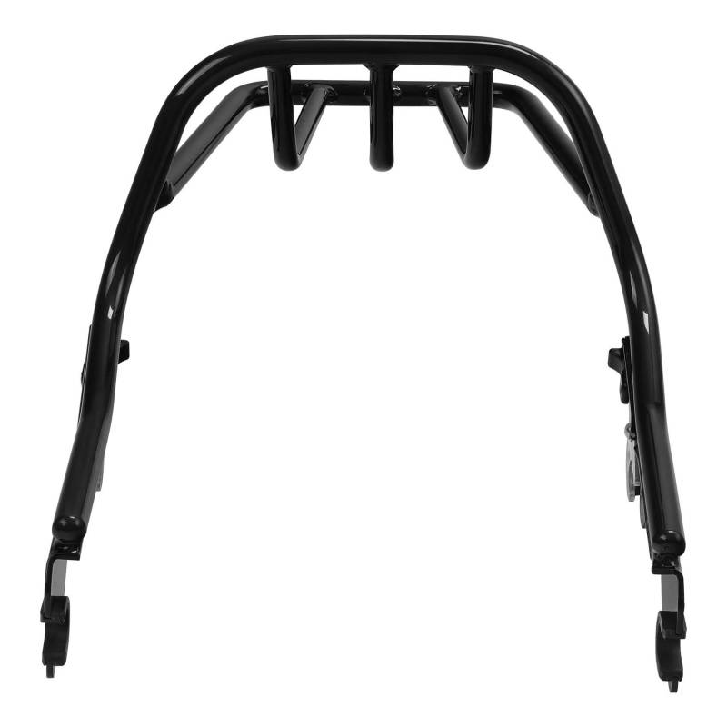 Gepäckträger hinten Zwei Up Montage Gepäck Rack Für Für Sport Glide FLSB 2018 Für Low Rider FXLR 2019 S FXLRS 2021 ST FXLRST 2023 Motorrad Gepäckträger(Schwarz) von JTYQWD