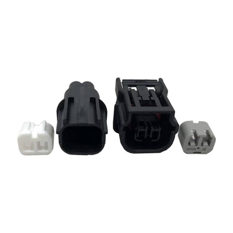 JUANZD 1/5/10/20/50/Sets 2 Pin 040 Männlich Weiblich Auto Stecker ABS Sensor stecker Drücken Schalter Zündspule for 6189-7036 6189-6905(2p male female,1 SET_2P) von JUANZD