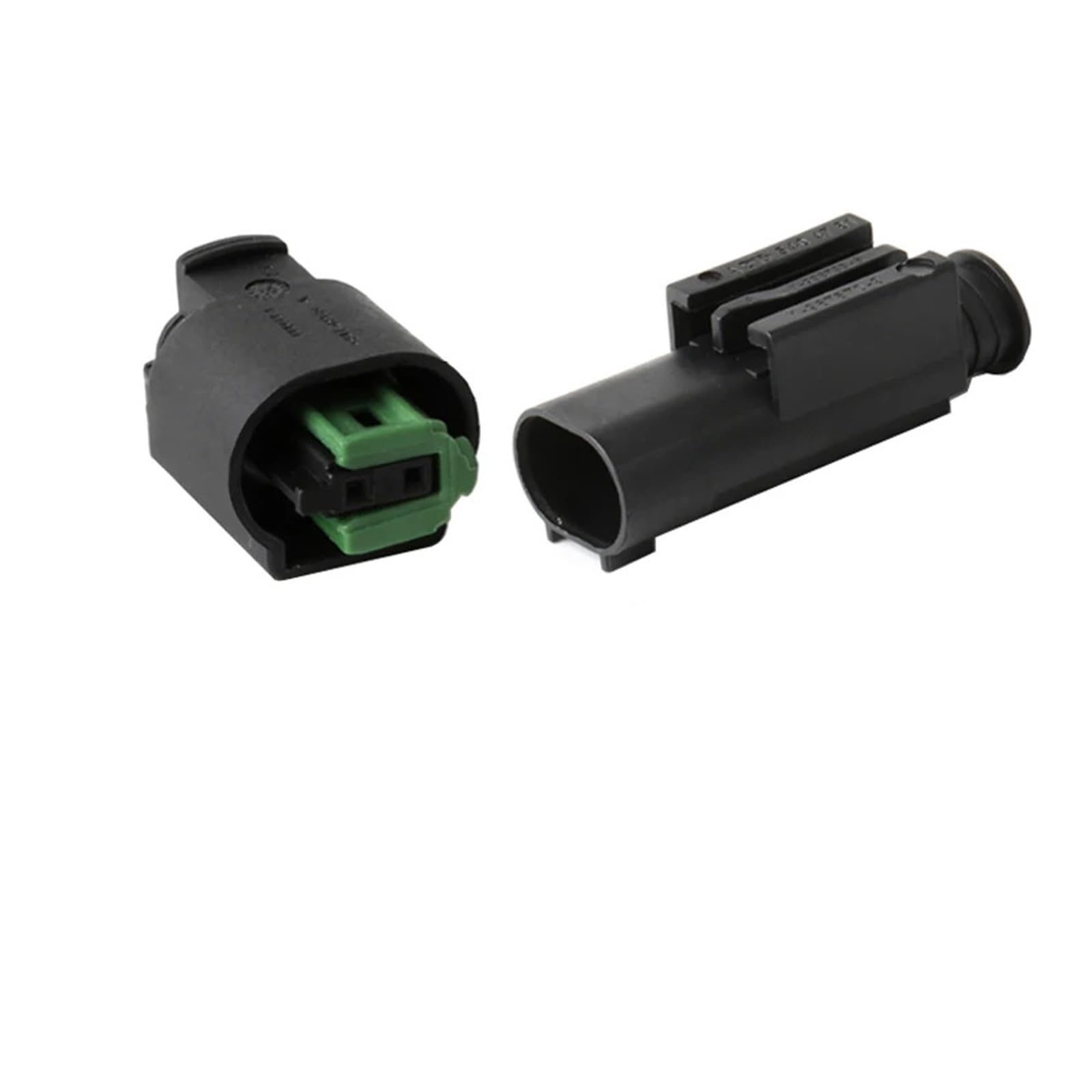 JUANZD 1/5/10/20/50/Sets 2 Pin AMP Männliche Und Weibliche Außentemperatur Stecker buchse Auto Sauerstoff Sensor Stecker for 1-967644-1(2p female male,20 SETS_2P) von JUANZD