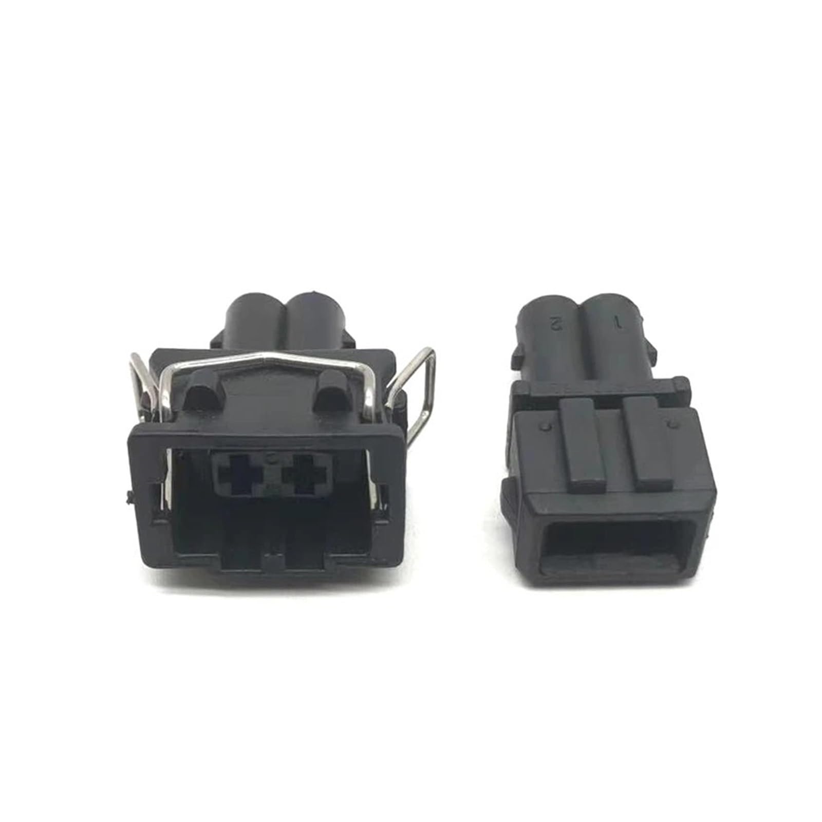 JUANZD 1/5/10/20/50 Sets 2 Pin 357972762 357972752 Wasserdichter Kfz-Kabelbaumstecker, schwarze männliche Buchse(Dark Grey,1 set) von JUANZD