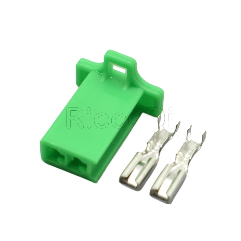 JUANZD 1/5/10/20 Set Männlich Weiblich 2,8mm Serie Kabelbaum Motorrad Sensor Stecker Automotive Kabel Buchse 6030-2981 6040-2111(Female green,10Sets) von JUANZD