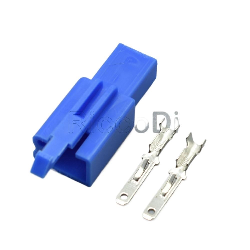 JUANZD 1/5/10/20 Set Männlich Weiblich 2,8mm Serie Kabelbaum Motorrad Sensor Stecker Automotive Kabel Buchse 6030-2981 6040-2111(Male blue,10Sets) von JUANZD