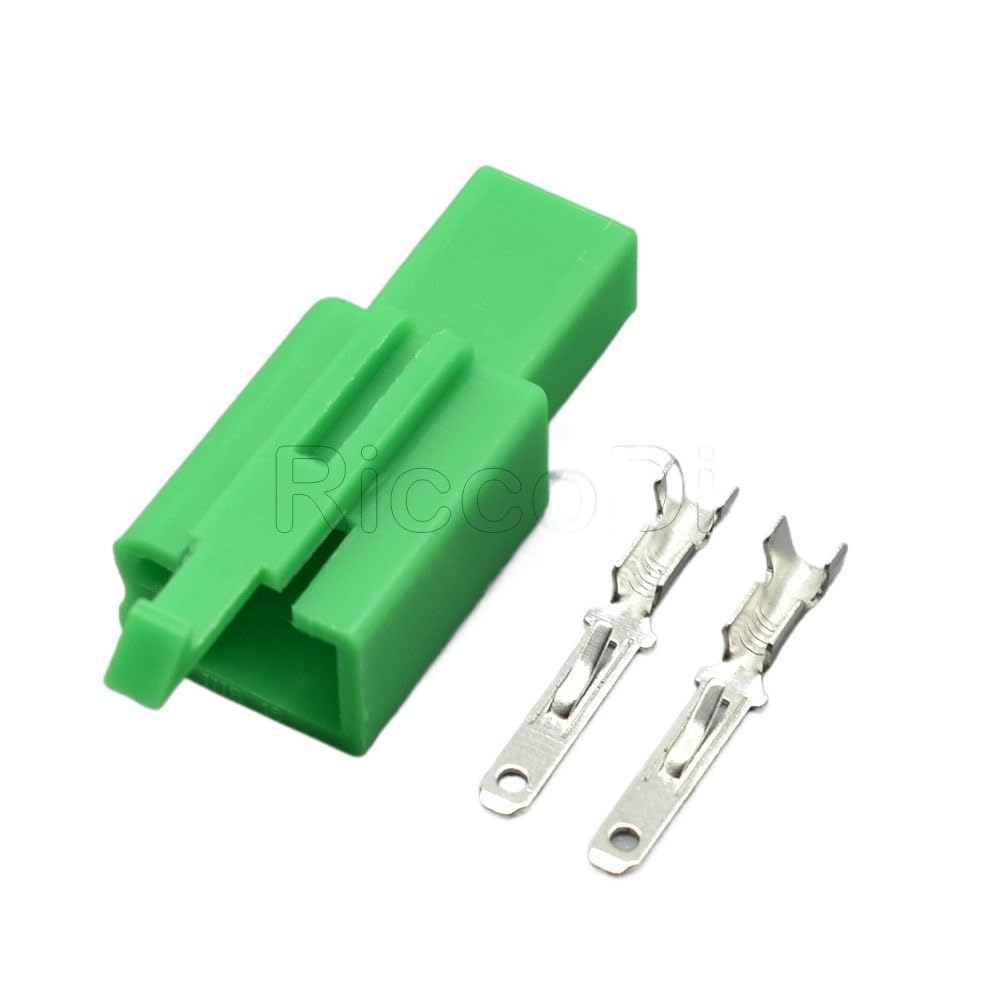 JUANZD 1/5/10/20 Set Männlich Weiblich 2,8mm Serie Kabelbaum Motorrad Sensor Stecker Automotive Kabel Buchse 6030-2981 6040-2111(Male green,1Set) von JUANZD