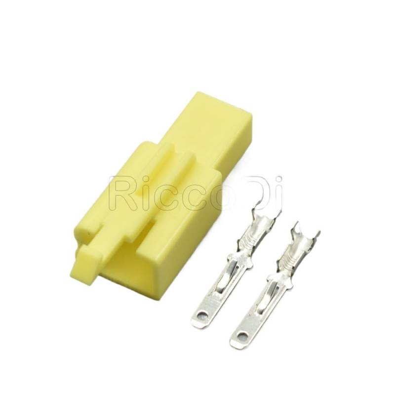 JUANZD 1/5/10/20 Set Männlich Weiblich 2,8mm Serie Kabelbaum Motorrad Sensor Stecker Automotive Kabel Buchse 6030-2981 6040-2111(Male yellow,1Set) von JUANZD