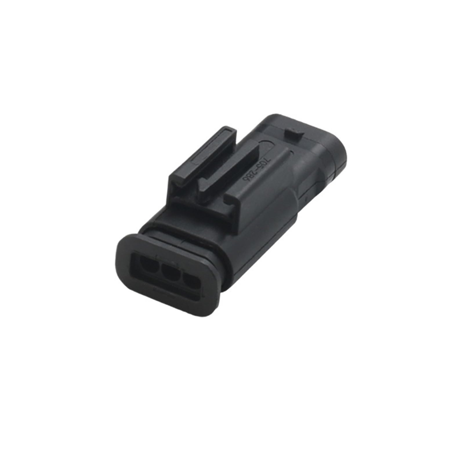 JUANZD 1/5/10/20 Sets 3-poliger elektronischer wasserdichter Kfz-Stecker 1718653-1 for 4F0973703A 4F0973703(3p male,10 sets) von JUANZD