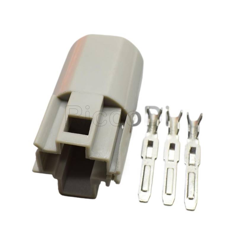 JUANZD 1-20 Sets 3 Pin Automobil Zigarette Leichter Kabelbaum Stecker Stecker Männlich Weiblich Buchse for Auto 12176836(Male set,10Sets) von JUANZD