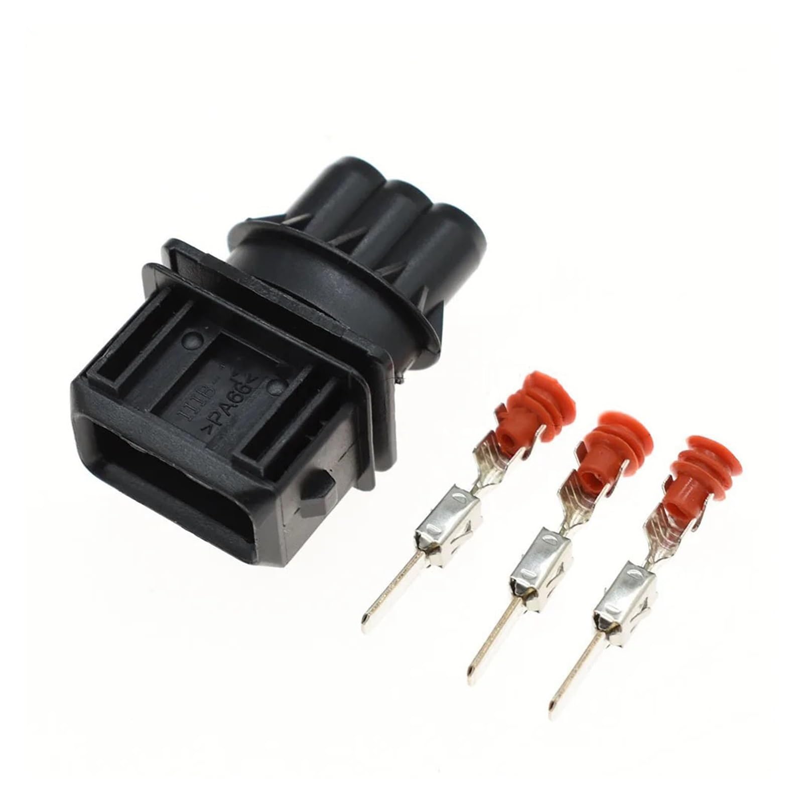 JUANZD 1–20 Sets 3-poliger weiblich männlicher Auto-Stromkabel-Anschluss, Drossel-Sensor-Stecker 282191-1, 282729-1, 1-962581-1(Male set,10Sets) von JUANZD