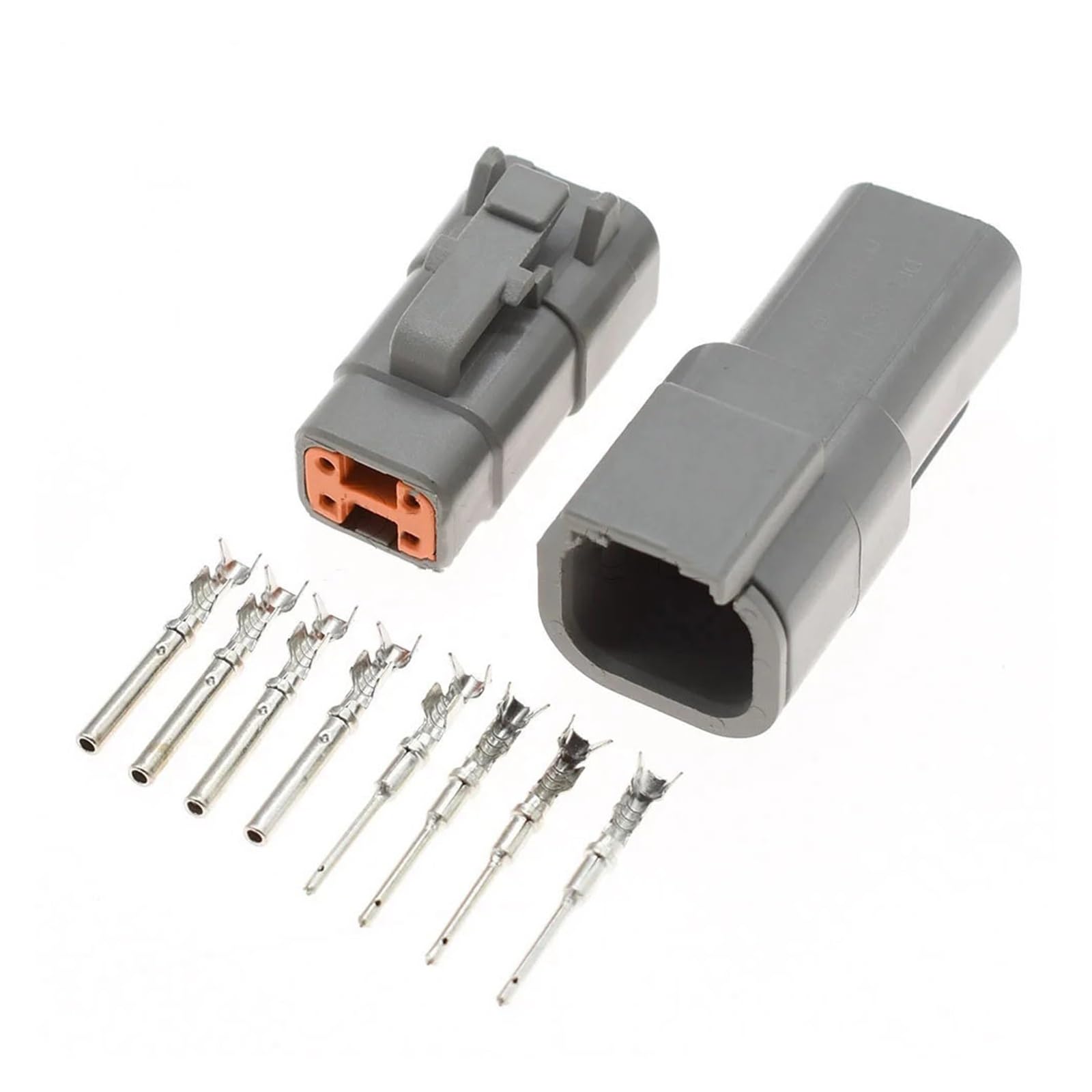 JUANZD 1-20 Sets 4 Pin DTM Serie Weiblich Männlich Elektrische Auto Stecker Automotive Stecker DTM06-4S/ATM06-4S DTM04-4P/ATM04-4P(Male Female set,10Sets) von JUANZD