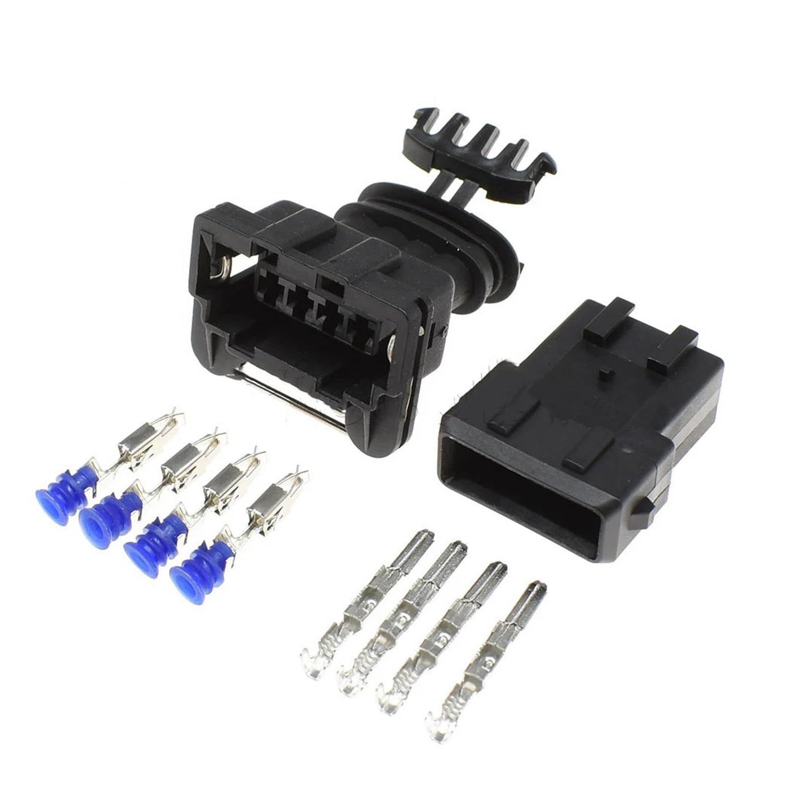 JUANZD 1-20 Sets 4 Pin Junior Steckdose Stecker O2 Sensor Zündspule Automotive Stecker 282192-1 for Auto(Male Female,20Sets) von JUANZD