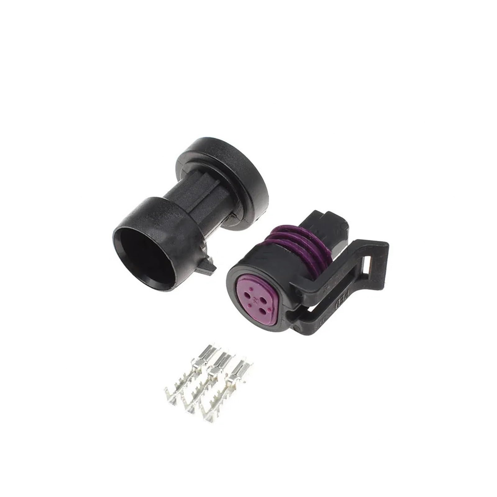 JUANZD 1–20 Sets 5C3Z12224A 12065287 100 150 250 PSI 3-poliger Kfz-Drucksensor-Anschlussstecker 12110192 12065287 12078090(Male Female,20Sets) von JUANZD