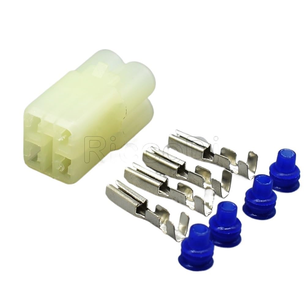 JUANZD 1–20 Sets wasserdichter 4-poliger/Wege-Stecker HM 090 Drahtstecker männlich weiblich 6180–4181 6187–4441(Female,10SETS_4P) von JUANZD