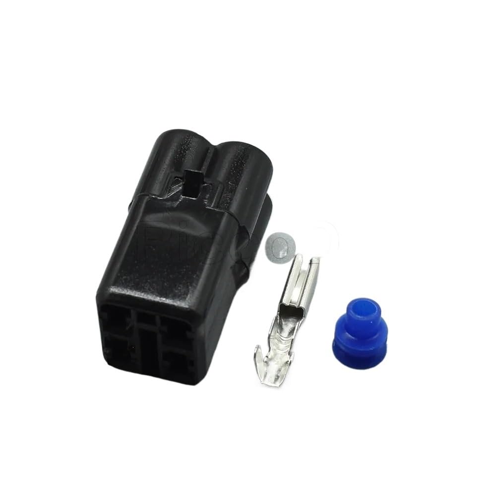 JUANZD 1–20 Sets wasserdichter 4-poliger/Wege-Stecker HM 090 Drahtstecker männlich weiblich 6180–4181 6187–4441(Female black,1SET_4P) von JUANZD