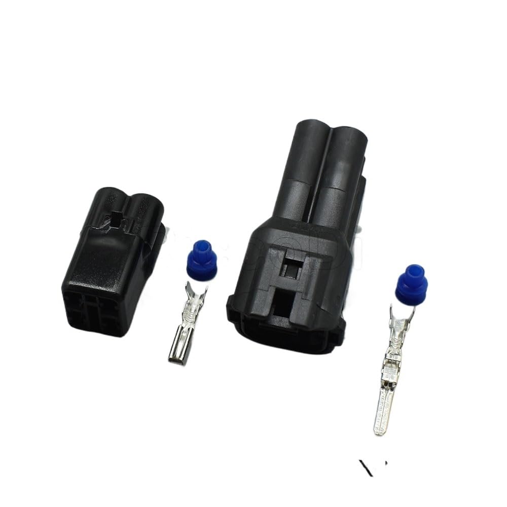 JUANZD 1–20 Sets wasserdichter 4-poliger/Wege-Stecker HM 090 Drahtstecker männlich weiblich 6180–4181 6187–4441(Male female black,20SETS_4P) von JUANZD