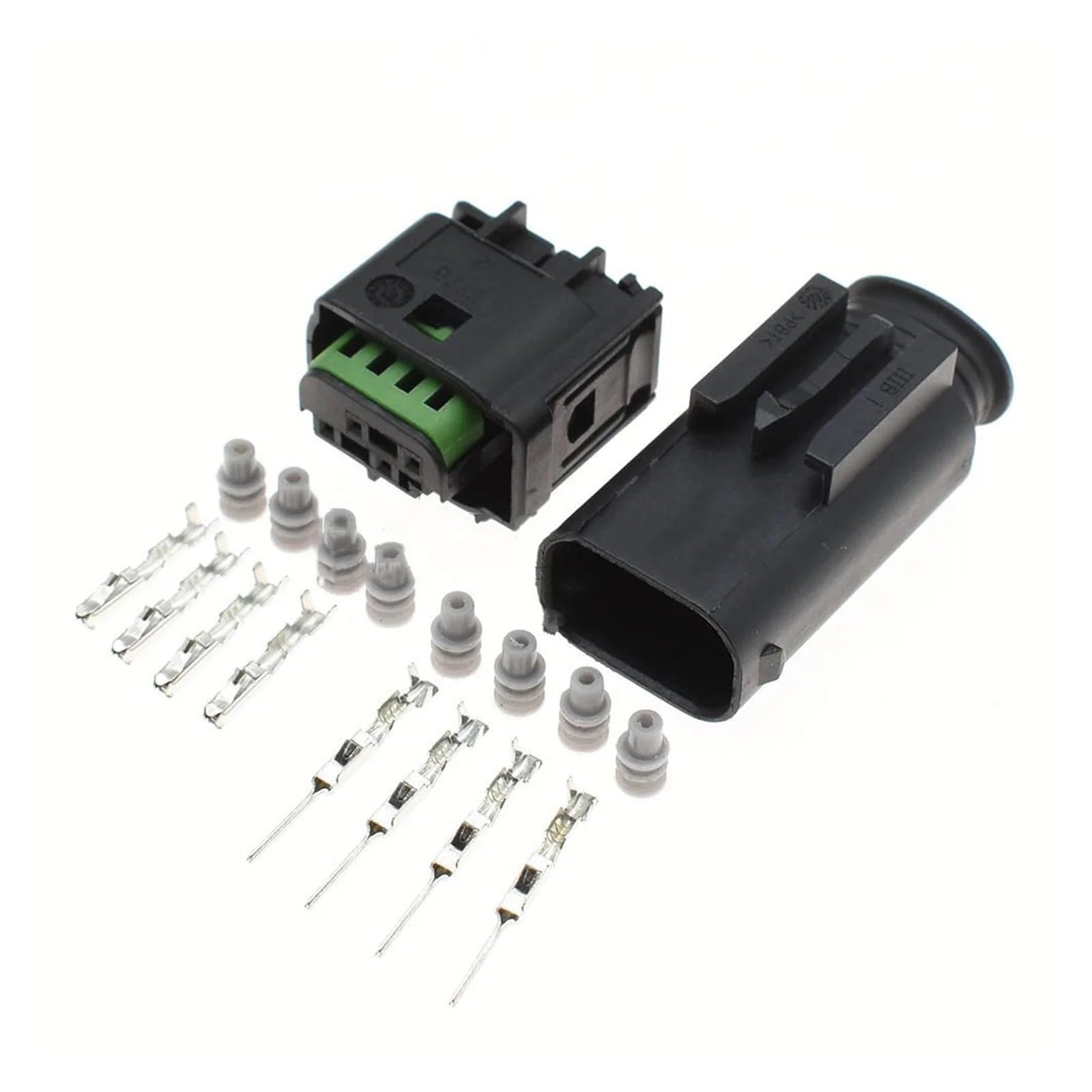 JUANZD 1-20Kit Sets 4Pin TE Männlich Weiblich Wasserdicht Versiegelt Sauerstoff Sensor AV Video Audio Stecker Stecker 1-967640-1(Male female set,10Sets) von JUANZD