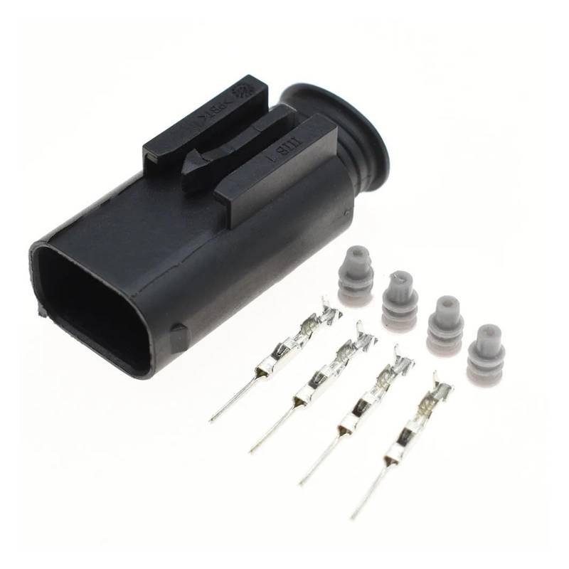 JUANZD 1-20Kit Sets 4Pin TE Männlich Weiblich Wasserdicht Versiegelt Sauerstoff Sensor AV Video Audio Stecker Stecker 1-967640-1(Male set,10Sets) von JUANZD