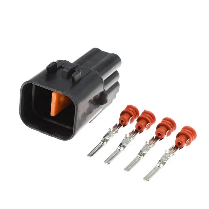 JUANZD 1-20Set PB625-04027 PB621-04020 KUM 090 Typ 4 Pin Männlich Weiblich O2 Sauerstoff Sensor Downstream Upstream stecker(Male Connector Set,10Sets) von JUANZD