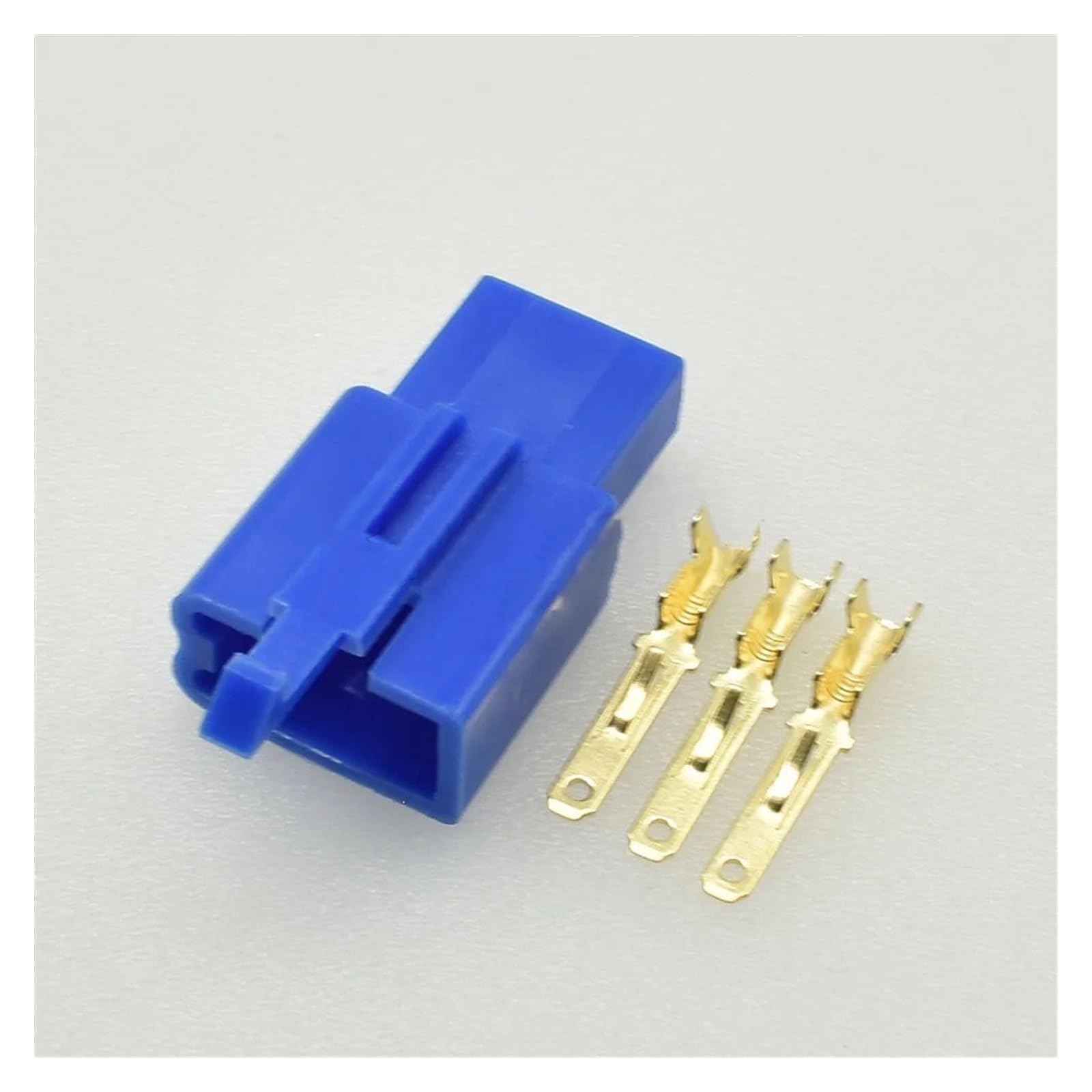 JUANZD 1-20Sets 3 Pin/Weg Automobil Elektronische Motorrad Kabelbaum Stecker Stecker 6030-3991 6040-3111(Male blue,1Set) von JUANZD