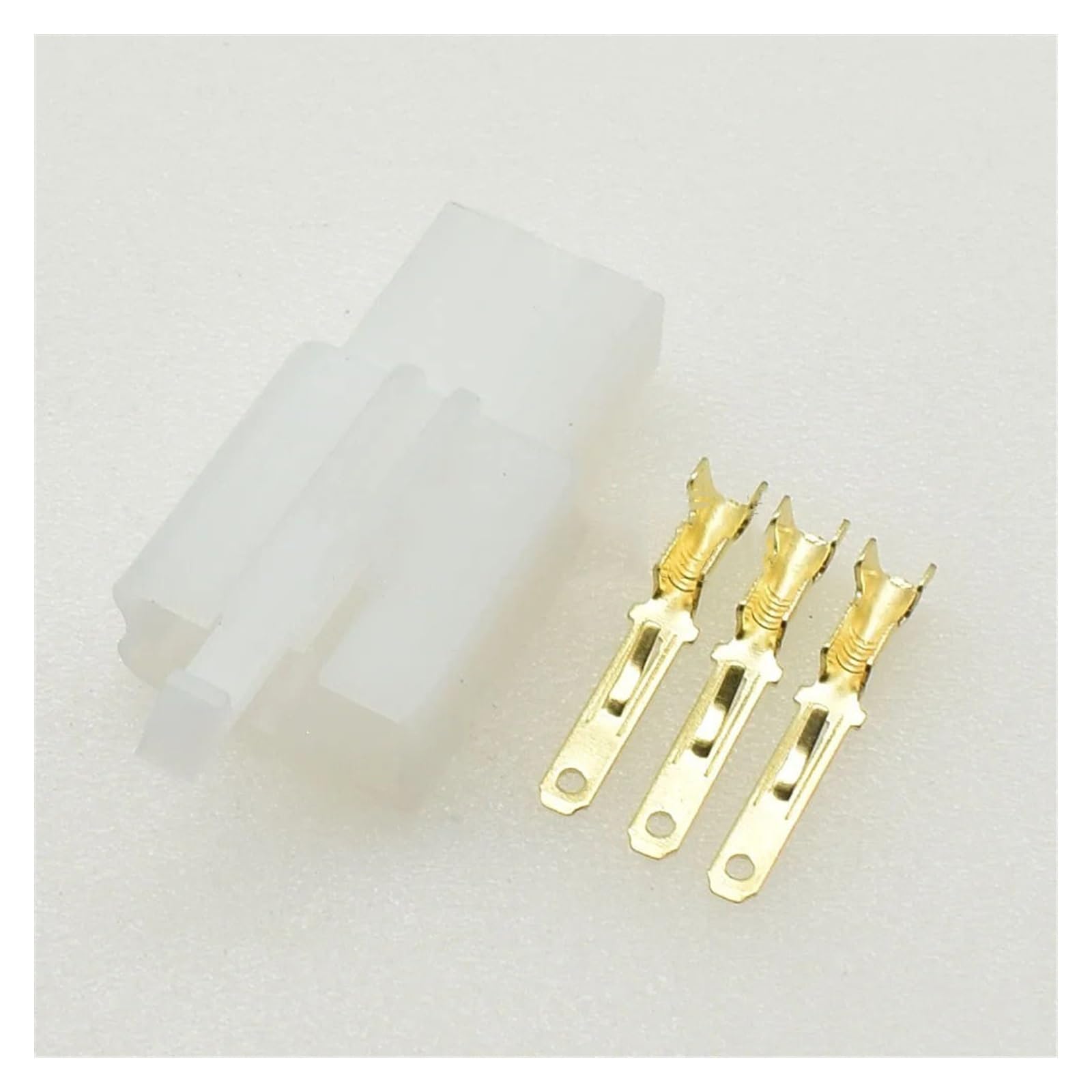 JUANZD 1-20Sets 3 Pin/Weg Automobil Elektronische Motorrad Kabelbaum Stecker Stecker 6030-3991 6040-3111(Male transparent,10Sets) von JUANZD