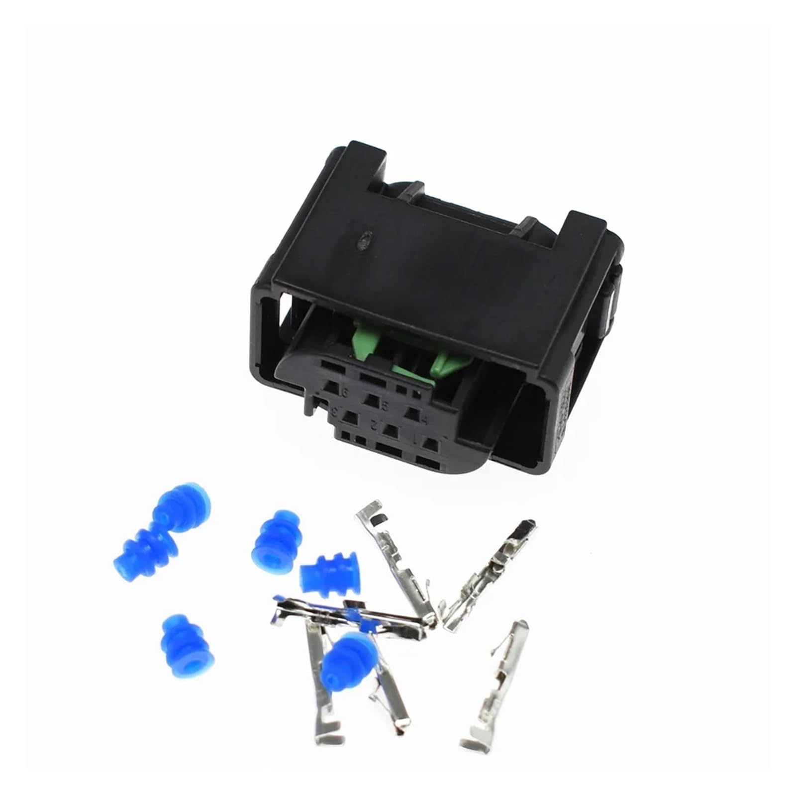 JUANZD 1-20Sets 6 Pin Weibliche Kabelbaum Stecker Drossel Auto Auto Stecker for 1-967616-1(1-967616-1 Black,20Set) von JUANZD