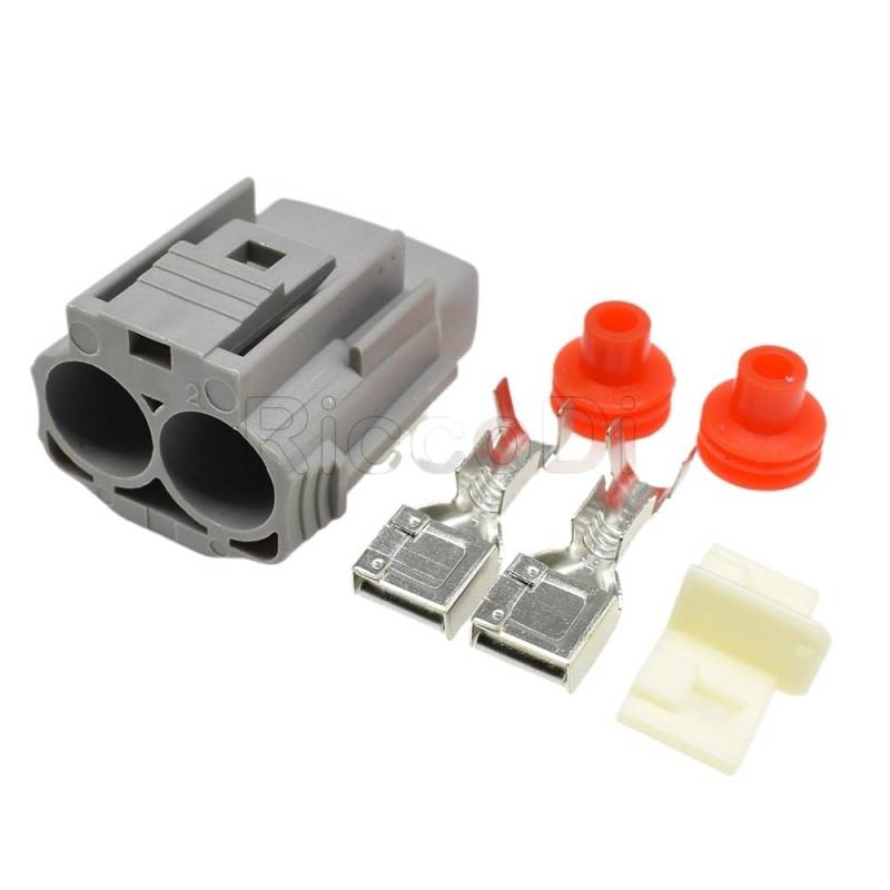 JUANZD 1-20kits 2Pin 8mm Serie Auto Stecker Heavy-duty Automobil Wasserdichten Stecker Hochstrom Stecker Stecker DJ7025B-7,8-11/21(Female set,5Sets) von JUANZD