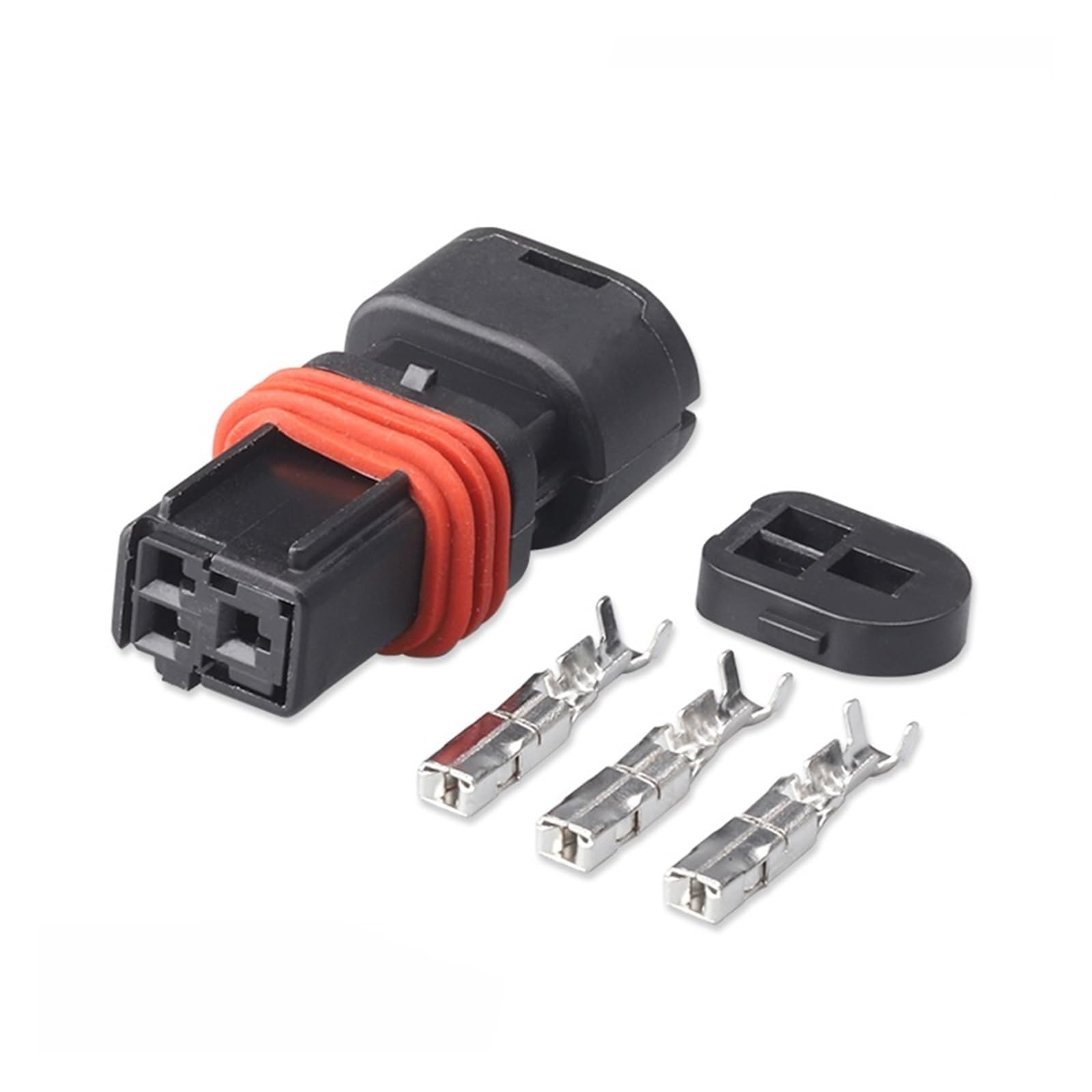 JUANZD 1 Set 3 Pin Automotive Wasserdichte Sensor Stecker Weibliche Verdrahtung Steckdose Auto Gehäuse Stecker DJ7037B-1,5-21(1 set) von JUANZD