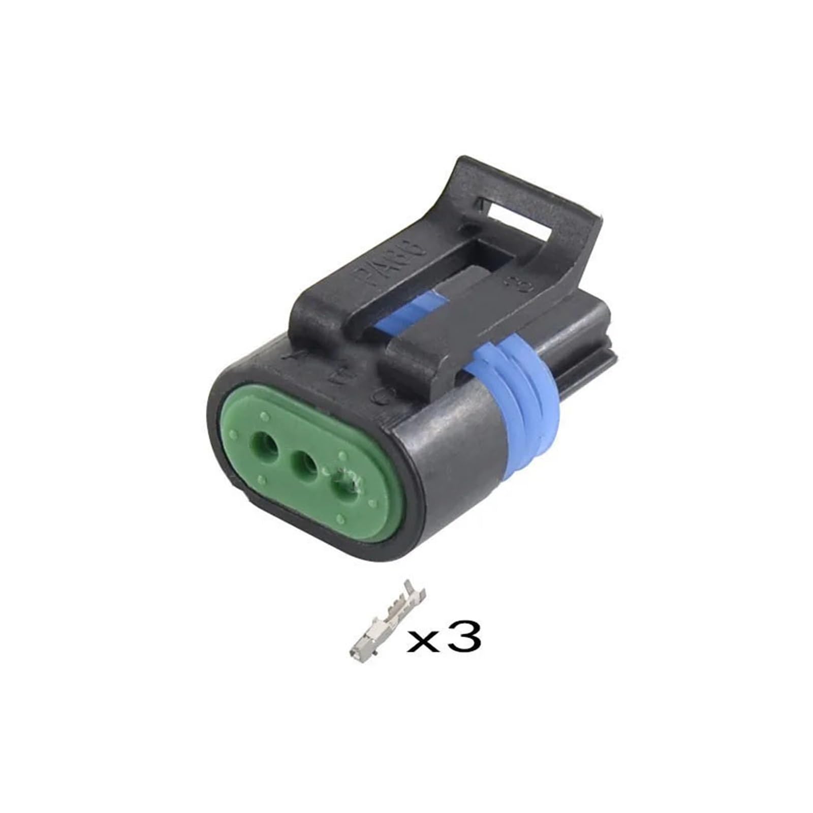 JUANZD 10 Sets 3 Pin Auto Sensor Wasserdichten Stecker Kabelbaum Gehäuse Stecker 12162182 12162185(10 sets) von JUANZD