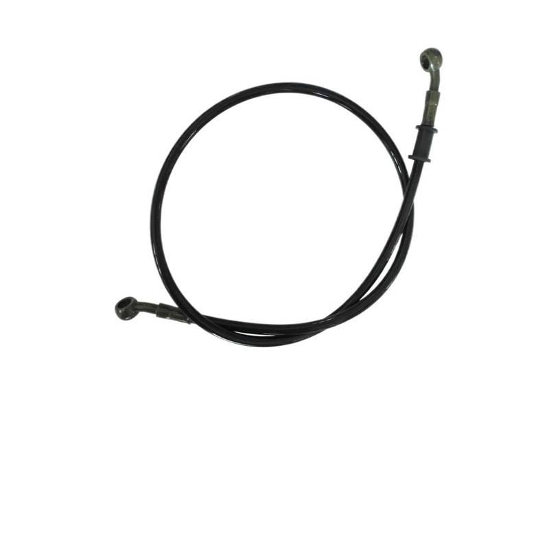 JUANZD 10mm 28 Grad Motorrad Dirt Bike Geflochtene Linie Stahl Brems Schlauch Kabel Hydraulische Banjo Rohr 270mm-1500mm for Universal Racing(120cm Black) von JUANZD