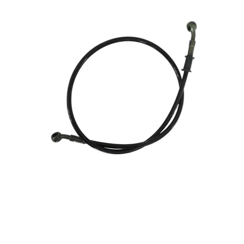 JUANZD 10mm 28 Grad Motorrad Dirt Bike Geflochtene Linie Stahl Brems Schlauch Kabel Hydraulische Banjo Rohr 270mm-1500mm for Universal Racing(140cm Black) von JUANZD