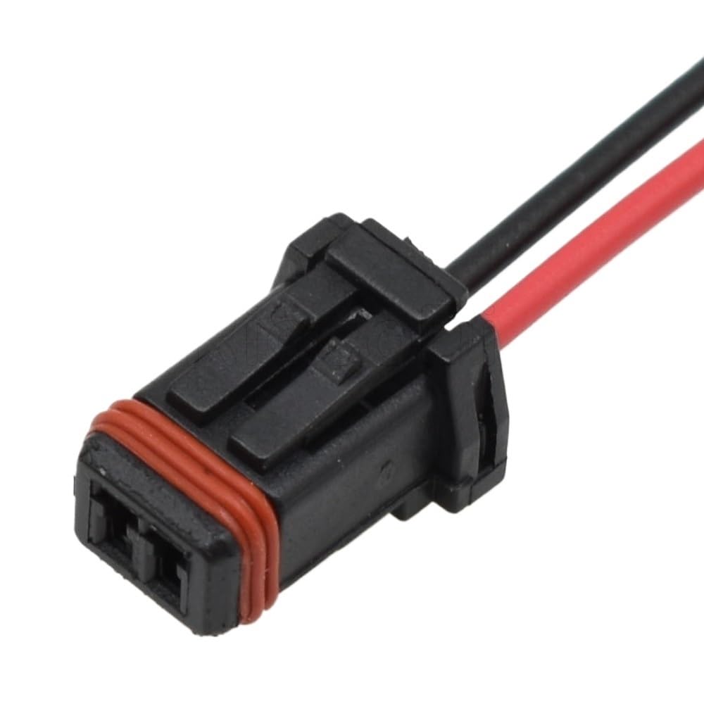 JUANZD 2 Pin Automotive Rückspiegel Stecker Buchse Auto Spiegel Stecker Sensor for H6 MX19002S51 MX19002P51(Oranje) von JUANZD