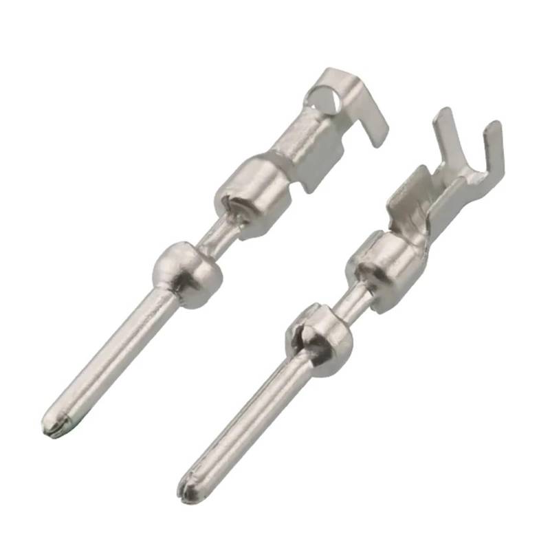 JUANZD 20/50/100/200/500/Stücke Draht Splice Terminal Messing Elektrische Auto Männlich Weiblich Stecker 1,5 MM Crimpen Buchse DJ224-1,5 A G328(Male 1.5,20 pcs) von JUANZD