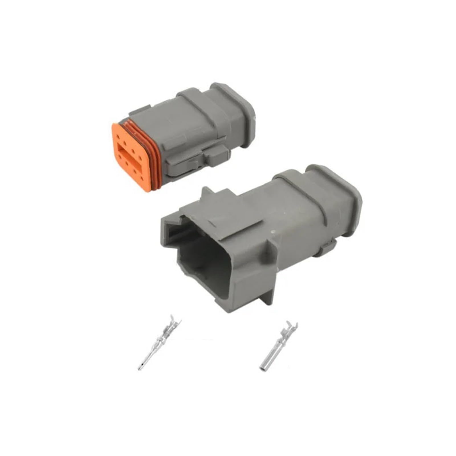 JUANZD 2P 3P 4P 6P 8P 12P DT E008 Serie Stecker Wasserdicht Auto Draht Stecker DT06-2S-E008 DT04-2P-E008 Mit Terminals(8Pin) von JUANZD