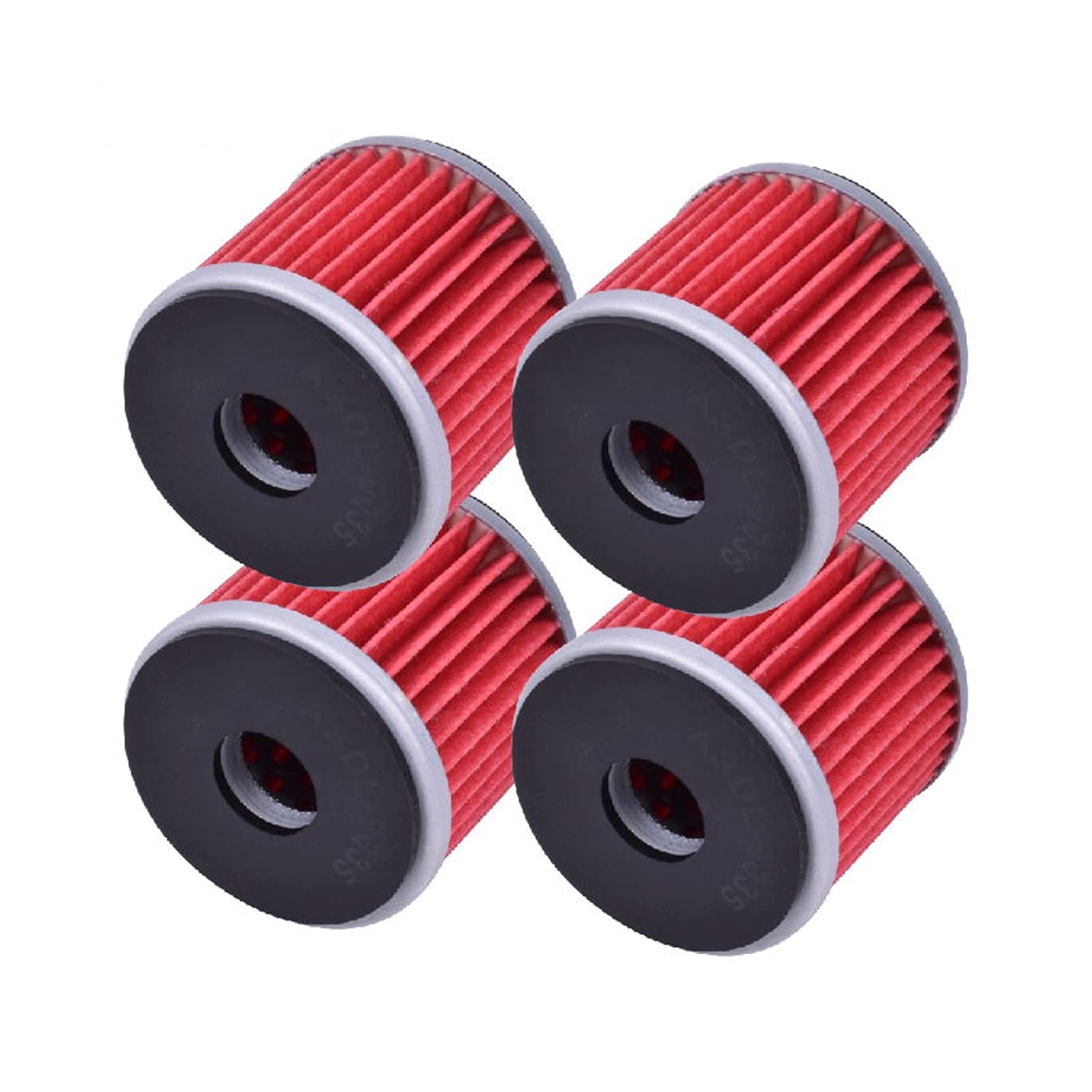 JUANZD 4/6 stücke Motorrad Motor Teile Öl Filter Fit for BN251 TNT25 TNT250 TRK251 LEONCINO 250 / BN TNT TRK LEONCINO 25 250 251(4pcs oil filter) von JUANZD