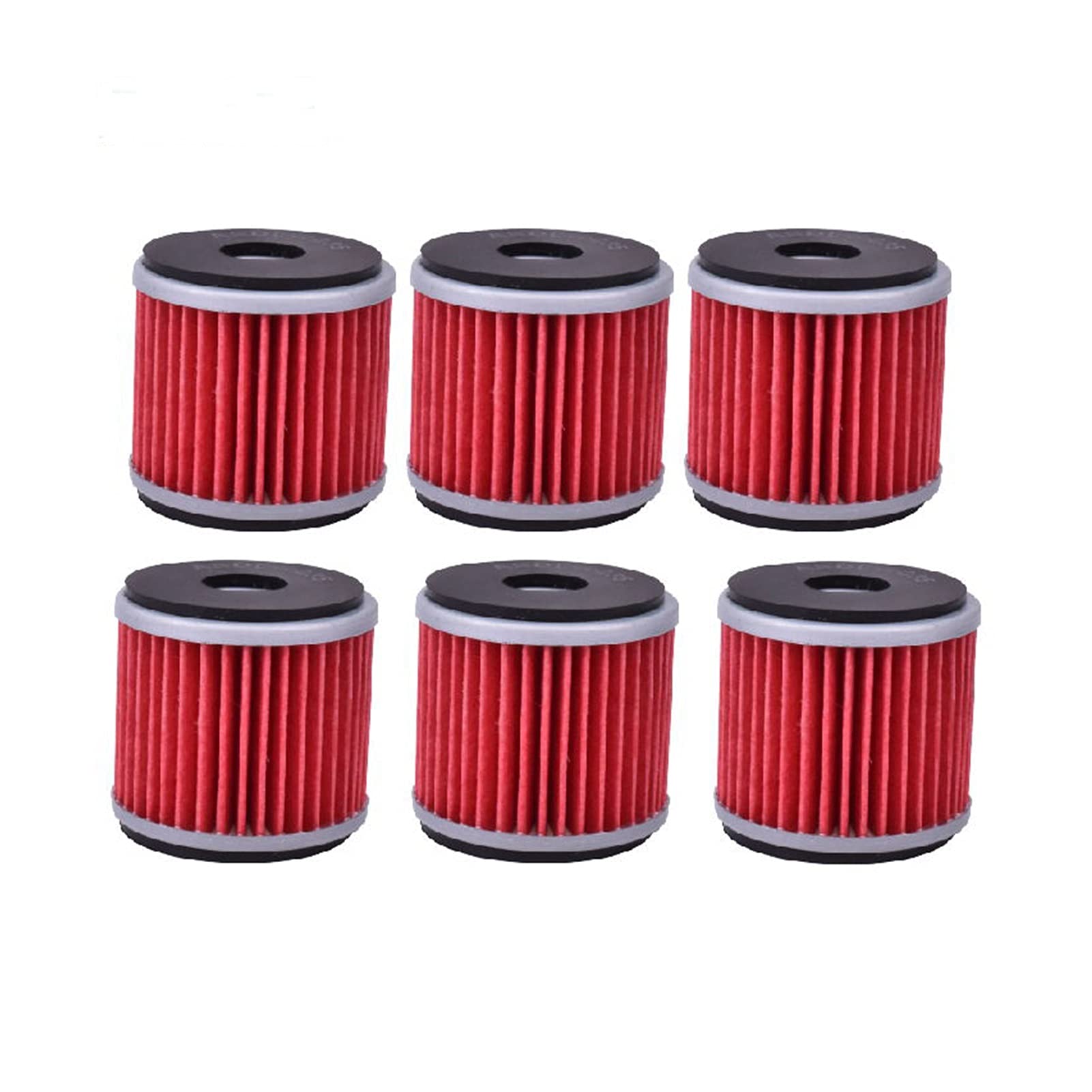 JUANZD 4/6 stücke Motorrad Motor Teile Öl Filter Fit for BN251 TNT25 TNT250 TRK251 LEONCINO 250 / BN TNT TRK LEONCINO 25 250 251(6pcs oil filter) von JUANZD