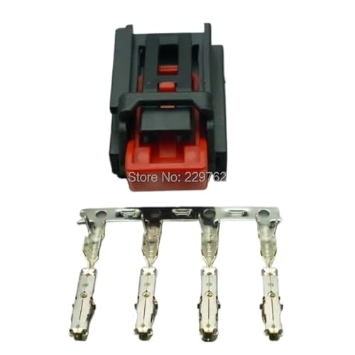 JUANZD 4 Pin/Weg Weiblich Männlich Auto Rücklicht Stuhl Stecker for Sagitar Magotan Golf Schwanz 3AA972714 7N0972704(100sets female) von JUANZD