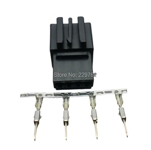 JUANZD 4 Pin/Weg Weiblich Männlich Auto Rücklicht Stuhl Stecker for Sagitar Magotan Golf Schwanz 3AA972714 7N0972704(100sets male) von JUANZD