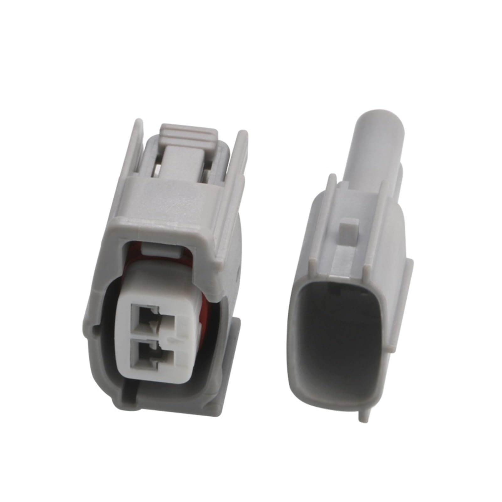 JUANZD 5/10/20/50 Sets 2 Pin Stecker Draht Grau Männlich Weiblich Wasserdichter Stecker 6189-0611 90980-11875(2p female male,50 sets) von JUANZD