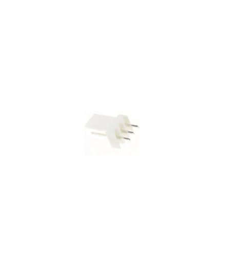 JUANZD 50-200Pcs 2510 KF2510 Männlichen Wafer Stecker Stecker 2,54mm Pitch Gerade Winkel Stecker for Computer-Lüfter(WHITE,50Sets) von JUANZD