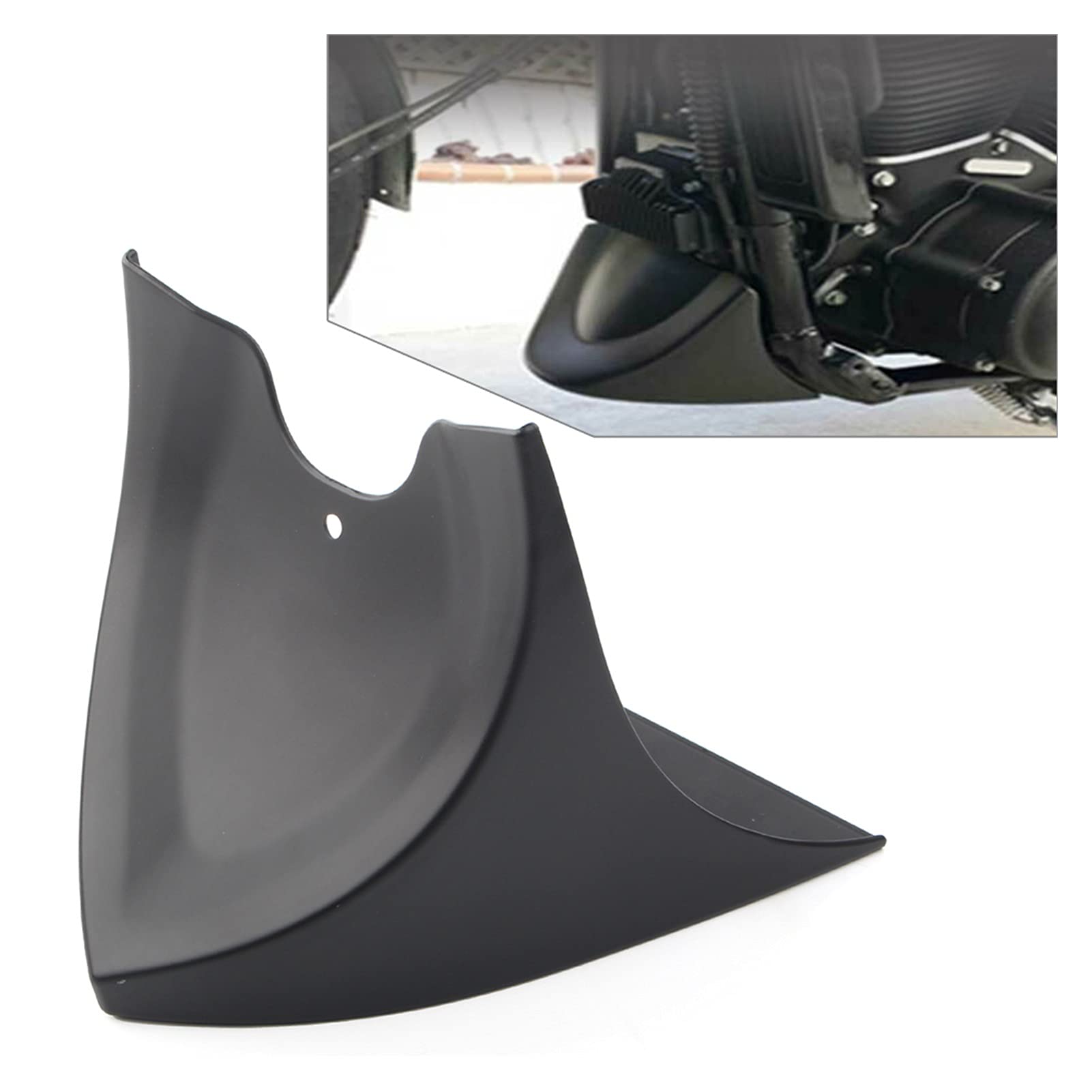 JUANZD 883 motorräder Vorne Kinn Spoiler Verkleidung Kotflügel Abdeckung Trim Fit for Davidson Sportster 883 1200 2004-2018 Motor Zubehör(Matte Black) von JUANZD