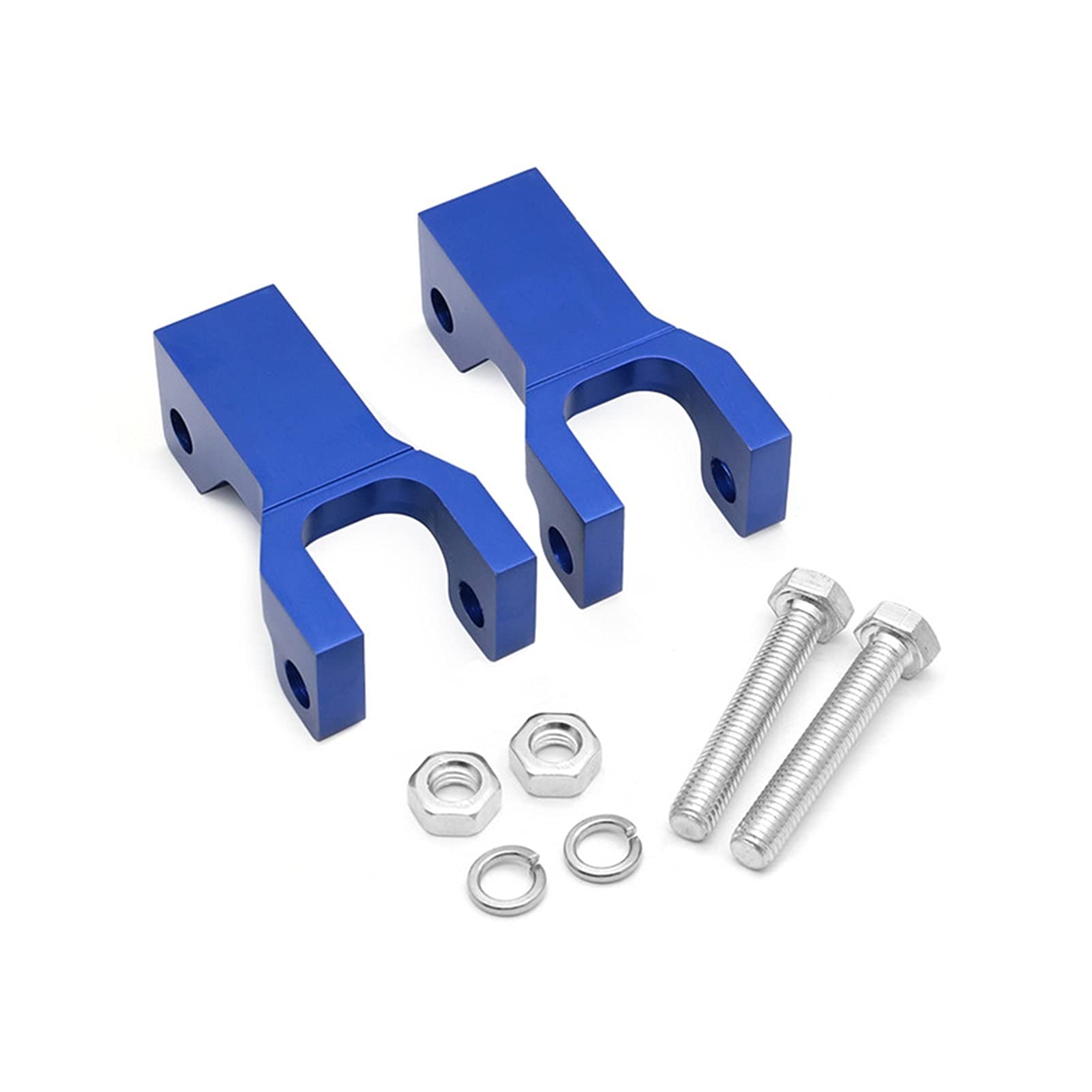 JUANZD ATV Quad Front Tieferlegungssatz, einstellbar, 8,9 cm Drop, passend for Raptor YFM 350 660R 700 YFZ450 Blaster YFS200 Banshee Warrior 350(Blue) von JUANZD